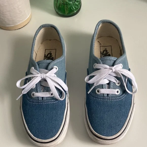 VANS Authentic Denim Two-Tone Sneakers - Picture 2 of 7